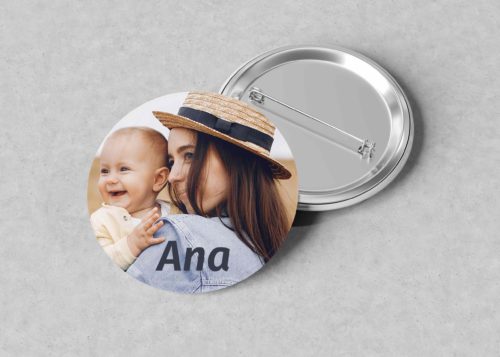 chapa personalizada con foto